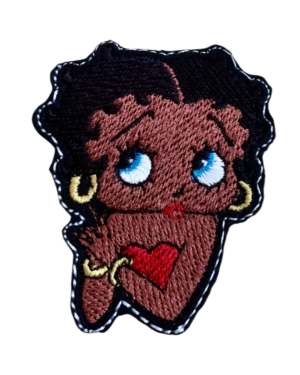 Afro Cute Betty Boop Patches