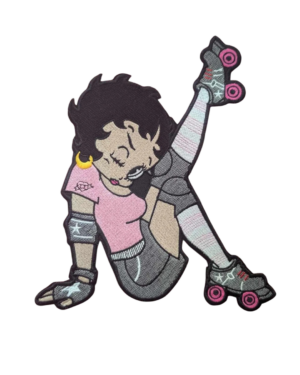 Vintage skate betty boop patches