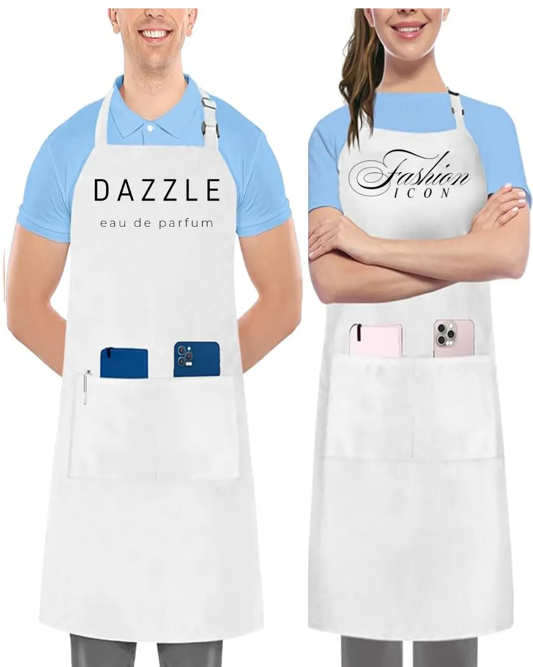 Personalized Custom Printed Aprons for Staff & Branding - Image 2