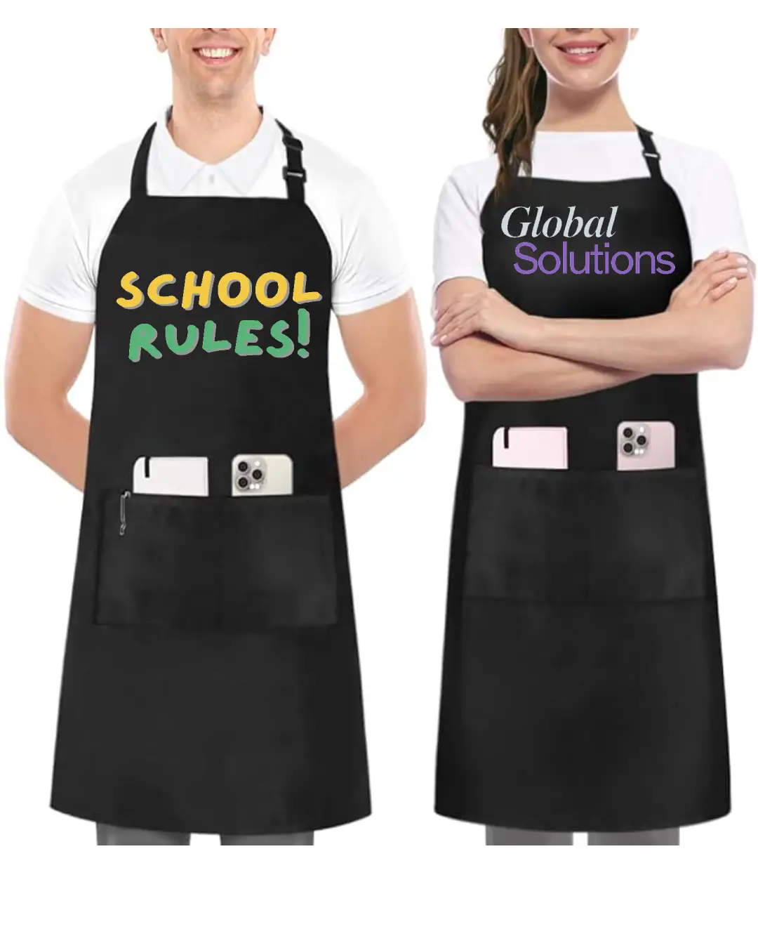 Personalized Custom Printed Aprons for Staff & Branding - Image 3